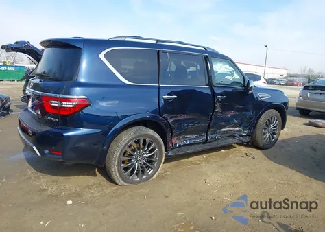 2024 Nissan Armada Platinum 4Wd from USA, damaged, VIN JN8AY2DBXR9854057